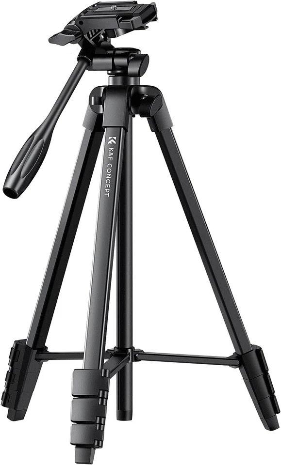 K&F Concept Handy Stativ 152cm Leichtes Stativ Tripod für DSLR Canon Nikon Sony - Bild 3 von 4