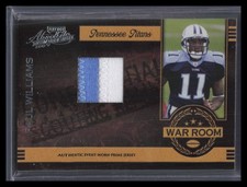 Paul Williams 2007 Playoff Absolute Mem #WR-29 War Room Materials Prime #/50