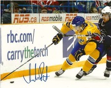 Team Sweden Anton Rodin Signed Autographed 8x10 Photo COA TWO