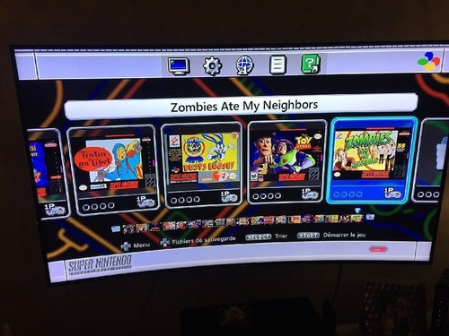Super Nintendo Snes Mini Classic 305 Jeux FR avec 2 rallonges manette et envoi - Photo 11/17