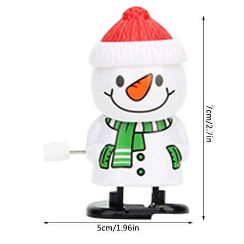 Christmas Clockwork Bounce Toy Wind Up Jumping/Walking Educational Plastic - Picture 33 of 51