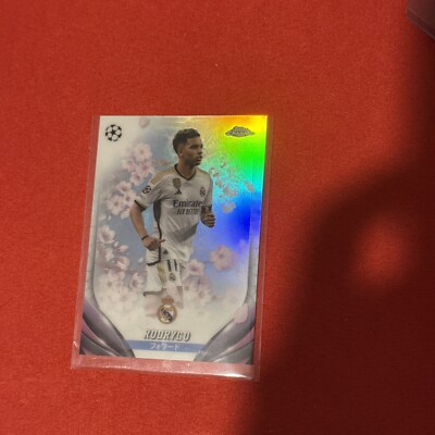 Rodrygo Topps Chrome Cherry Blossom case hit ssp