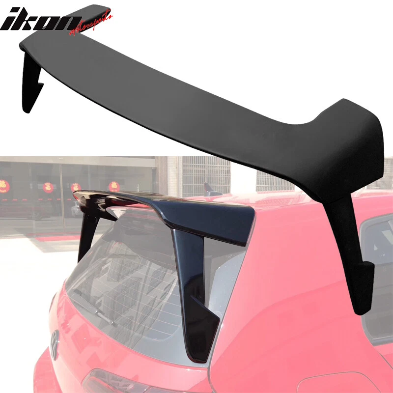 For 15-20 Volkswagen Golf 7 MK7 Rear Roof Spoiler GTI Style ABS Wing Matte Black