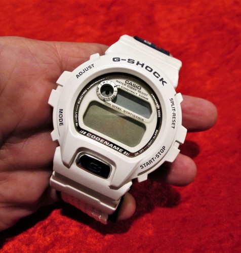 Reloj de pulsera Casio G-Shock DW-6697 1997 NOMBRE EN CLAVE "Light my Fire" - Nuevo stock antiguo - Imagen 3 de 6