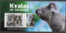 AUSTRALIA KOALAS IN DANGER MIN SHEET MNH  WILD ANIMALS  2024