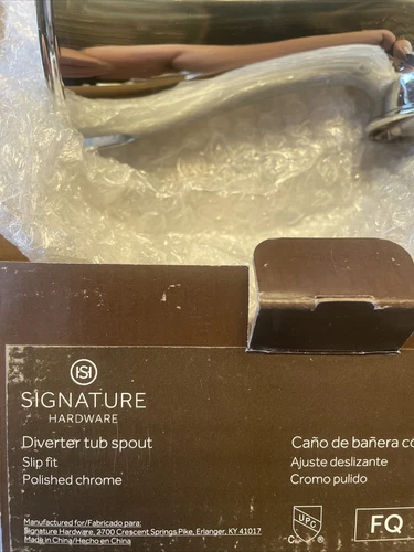 Signature Hardware 449844 Pendleton 6-1/4" Integrated Diverter - Chrome - Picture 3 of 5