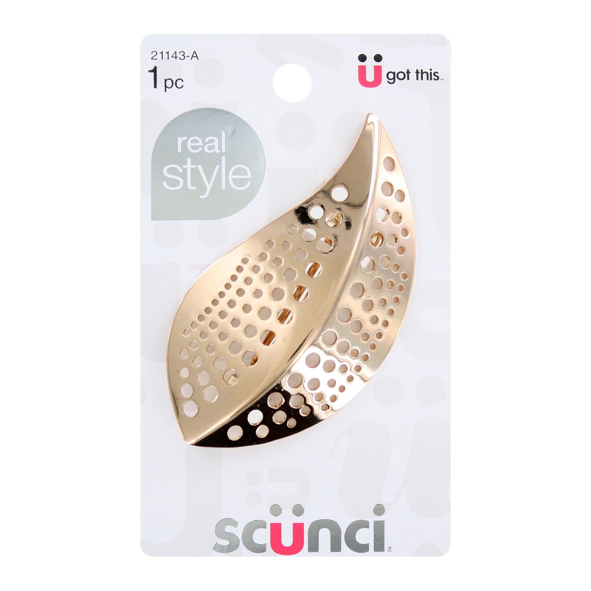 シャネル Scunci Real Style Hammered AC Barrette, 1-Piece | eBay