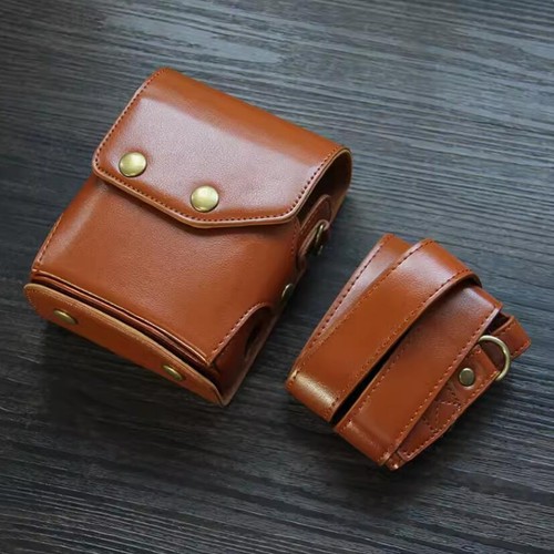 PU Leather Camera Case Bag Cover Belt For Fujifilm mini90 mini LiPlay mini11 12 - Picture 11 of 17