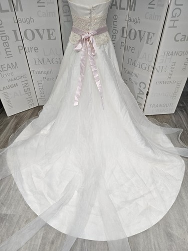 SALE!!! essense of australia wedding dress size 10 - Picture 10 of 14