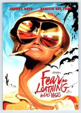 Johnny Depp Fear And Loathing In Las Vegas Movie 4x6 Postcard Go Card AF536