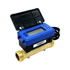Ultrasonic Water Meter Flowmeter DN15-40mm Timing Quantitative Remote Flow Meter