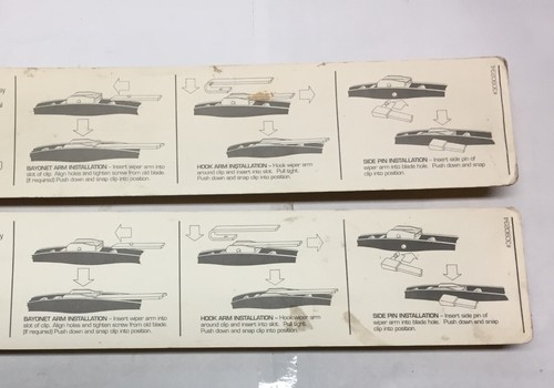 Aerofoil TRIDON Wiper Blades 24” Set of 2 Open Package - Picture 9 of 11