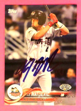 2018 Topps Pro Debut, Tri-City ValleyCats - J.J. MATIJEVIC - autographed