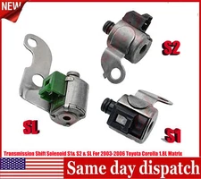 Transmission Shift Solenoid S1& S2 & SL For 2003-2006 Toyota Corolla 1.8L Matrix