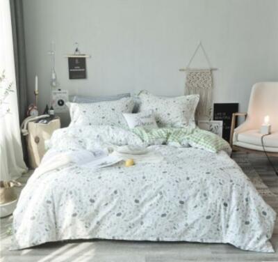 3D Blumen Gitter NAM94525 Bett Kissenbezüge Decke Bettdecke Abdeckung Set Fay