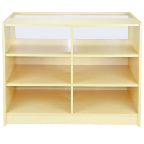 Shop Counter Set Retail Display Counters Glass Showcase POS Storage Shelves - Picture 14 of 124