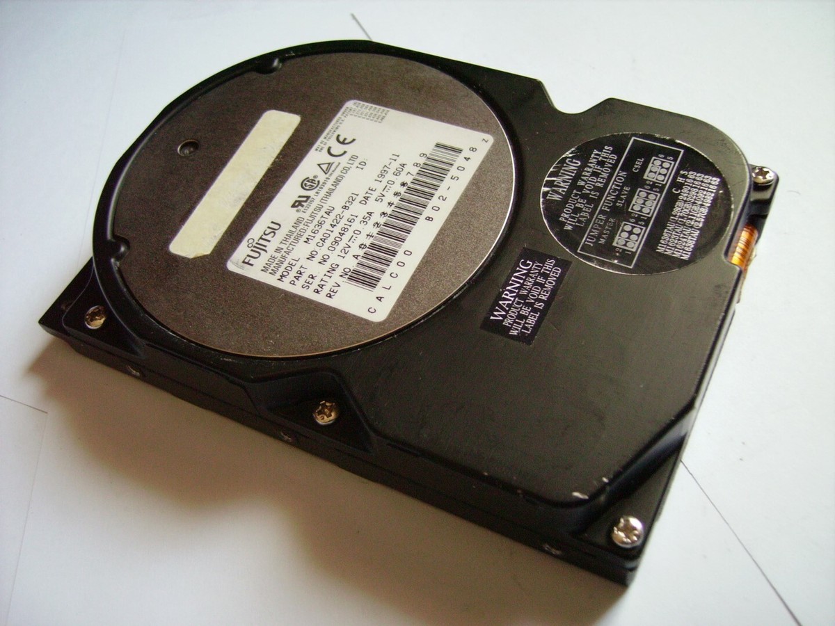 Fujitsu FMVC13001ジャンク FUJITSU M1636TAU 1.2GB 1285MB 5400 RPM 3.5 HARD DRIVE Fast ATA-2