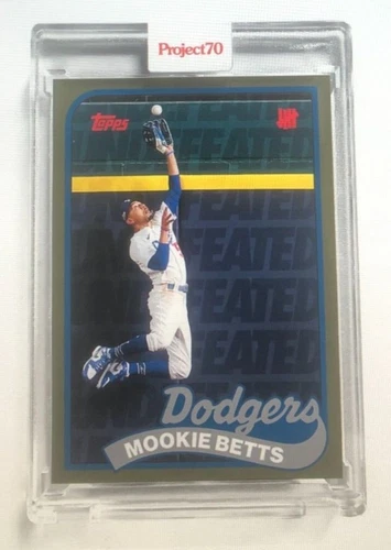 Topps Project70 MOOKIE BETTS, 2019 MVP, 8X AS, Artist card by UNDEFEATED