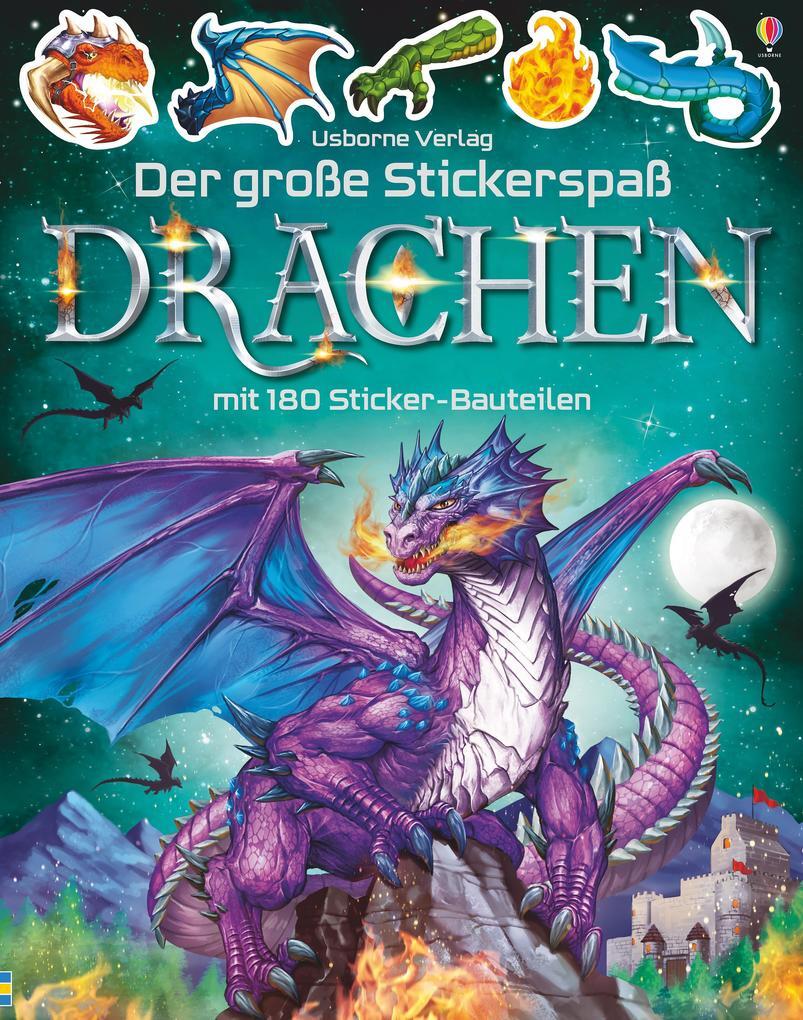 Thumbnail - Der Große Stickerspaß: Drachen | Simon Tudhope | 2020 | Deutsch