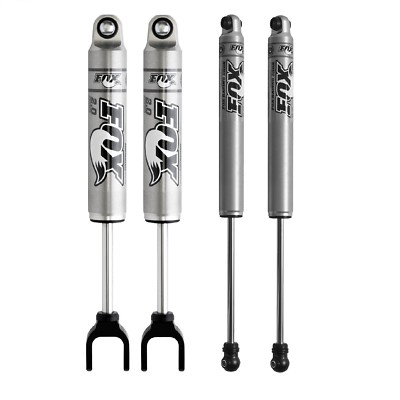 Fox 2.0 Shocks Set for 2011-2019 Chevy Silverado GMC Sierra 2500HD 1.5-3.5'' Lift