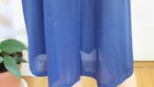 Vanity Fair Vintage Blue Collared Floral Applique Button Up Robe Housecoat Large — photo 8