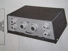 GROMMES 20PG AMPLIFIER AMP PHOTOFACT