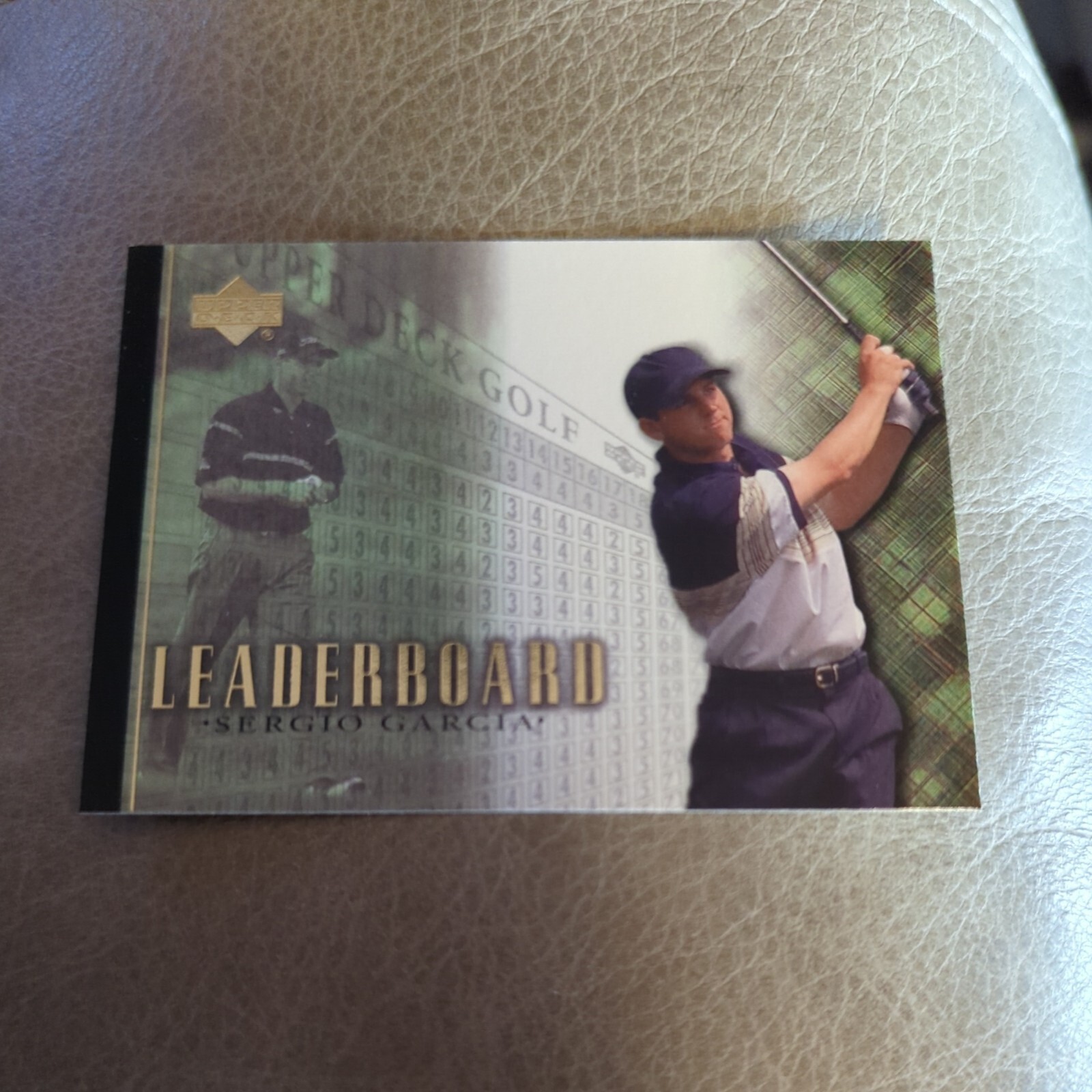2001 Upper Deck Leaderboard Sergio Garcia #99 Masters Augusta US Open