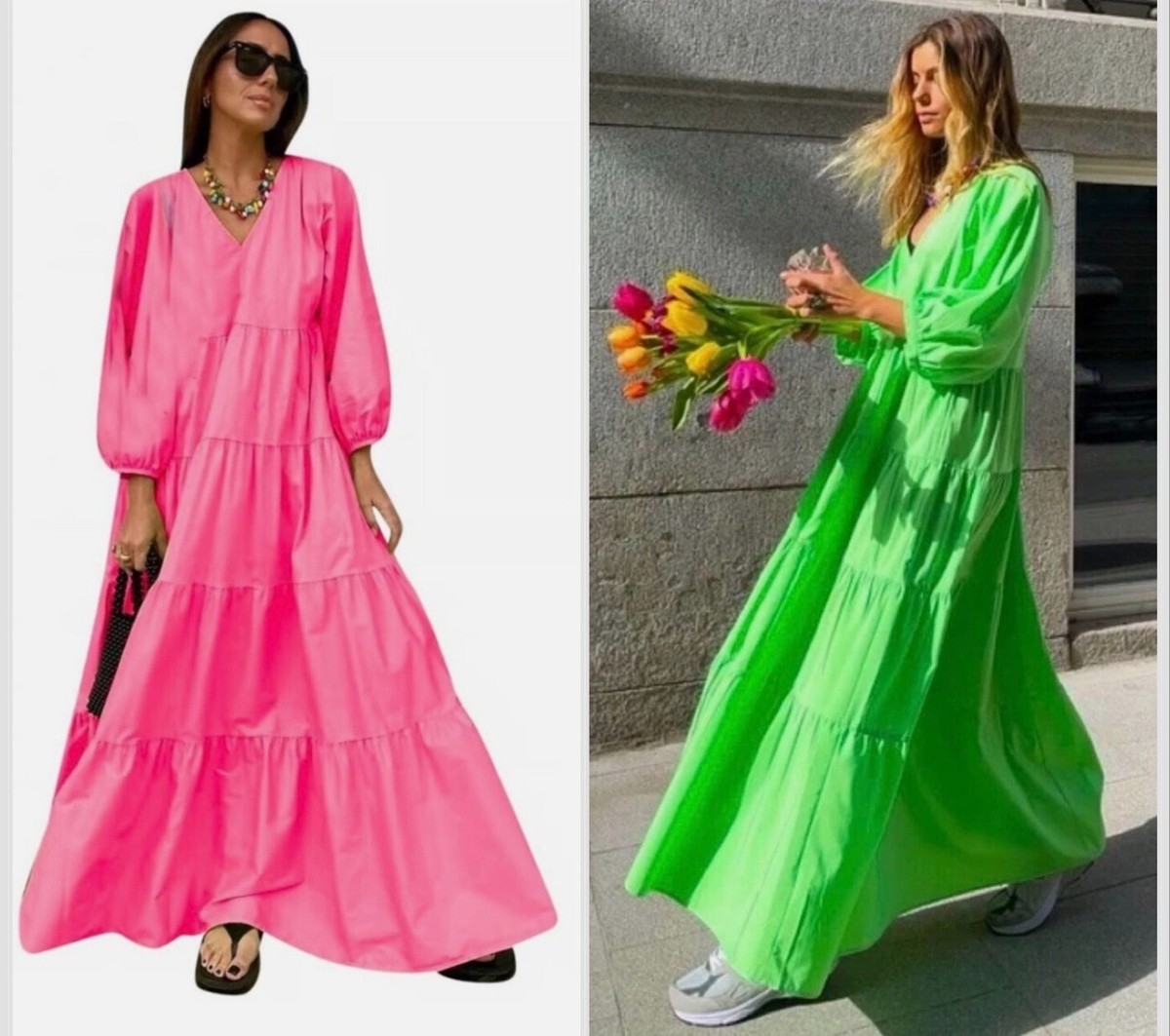 cara layered organdy dress（green） Cara size layered organdy dress（green） スーツ・フォーマル