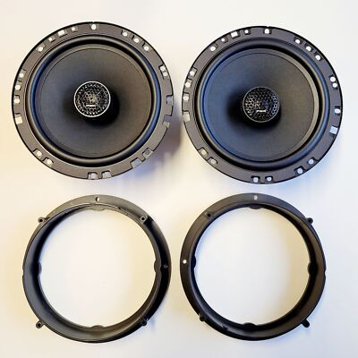 Phase Linear Lautsprecher Einbauset passend für Toyota Yaris Tür vorne