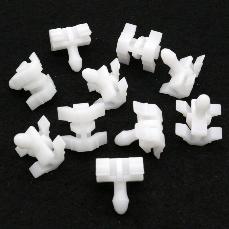 10Pcs For Mercedes R129 W126 Exterior Moulding Clips Panel