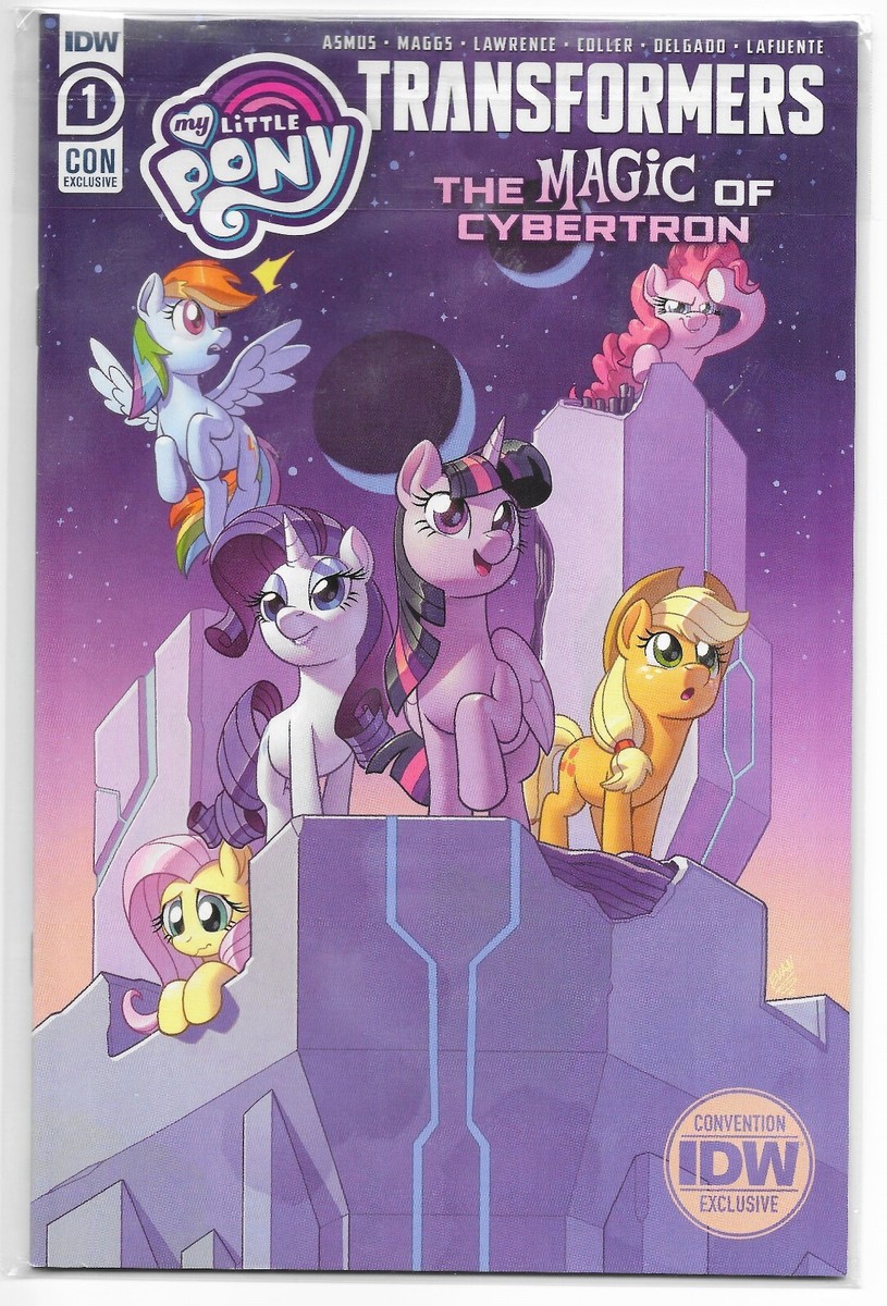 Transformers MLP My Little Pony Magic of Cybertron 1 IDW LE