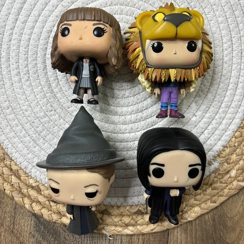Funko POP Harry Potter LOT of 4 Luna Lovegood Hermione Snape Mcgonagall *READ*