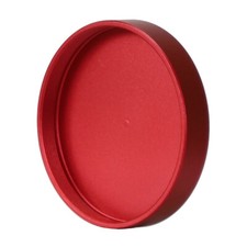 Telescope Lens Accessories Full Metal M54x0.75mm Dust Cover Red Female Cover