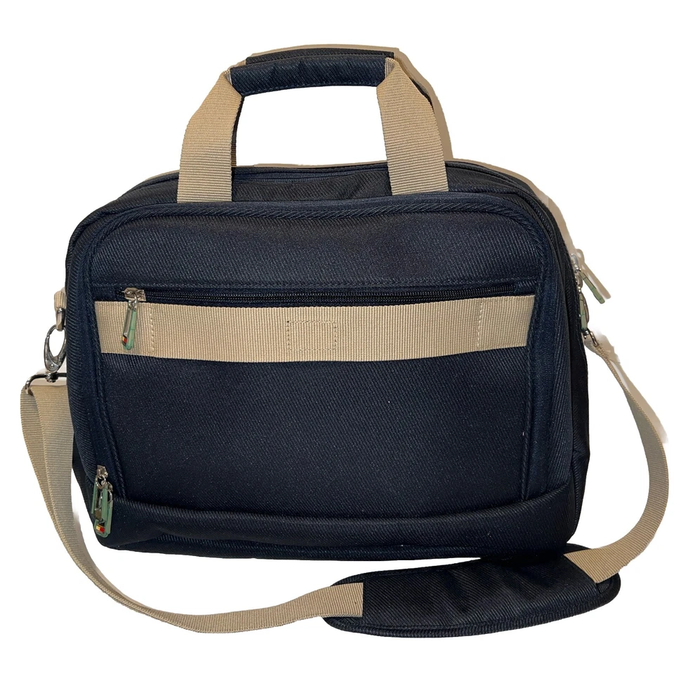 Bolso de mano Tommy Hilfiger azul oscuro vintage raro correa para el hombro Foto 4 de 4