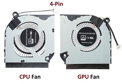 CPU & GPU Cooling Fan For ACER Nitro 5 AN517-52 AN515-55 DC28000QDF0