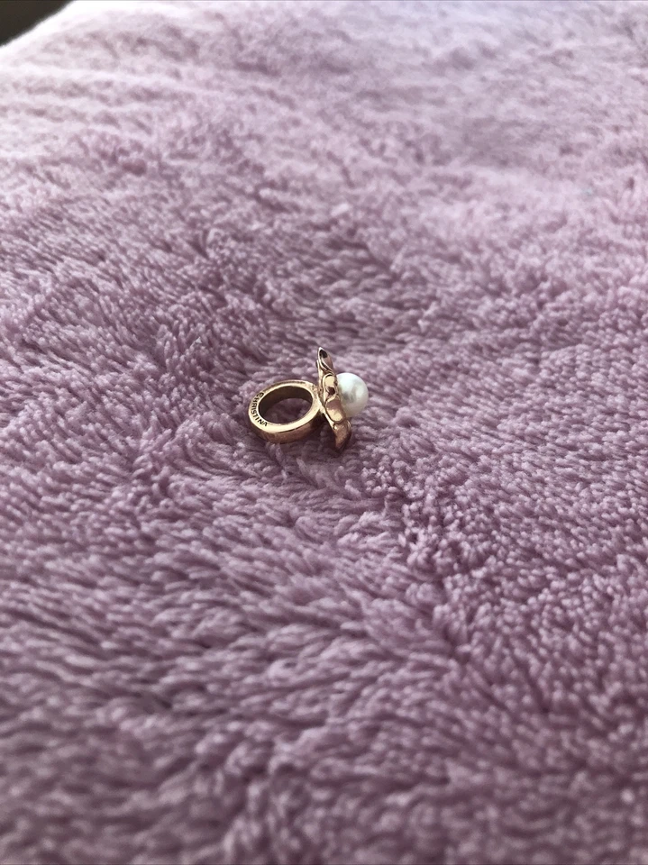 Endless Jewelry Silber Roségold Element Charm echte Perle - Bild 2 von 3