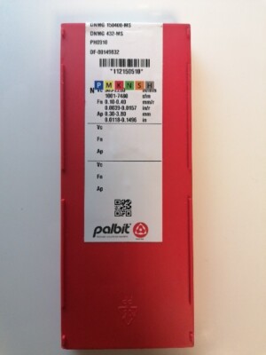 10 Wendeplatten zum Drehen DNMG150408-MS PALBIT