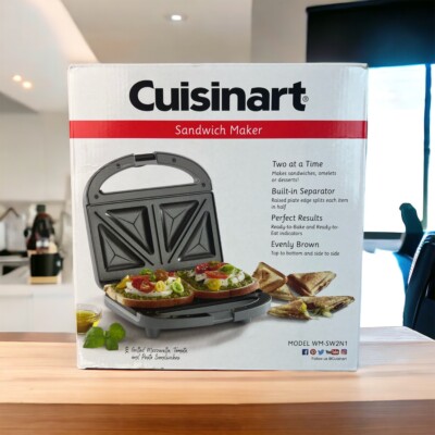 Cuisinart Sandwich Maker New