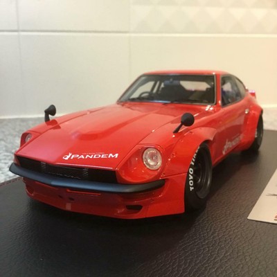 Pandem 240z Rocket Bunny 1 18 Minicar Red Unused Original Free Shipping From Jpn Ebay