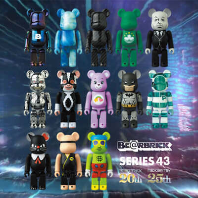 MEDICOM TOY BEARBRICK SERIES 43 Pick & Choose SF Artist MEDICOM TOY BEARBRICK SERIES 43 Pick & Choose SF Artist