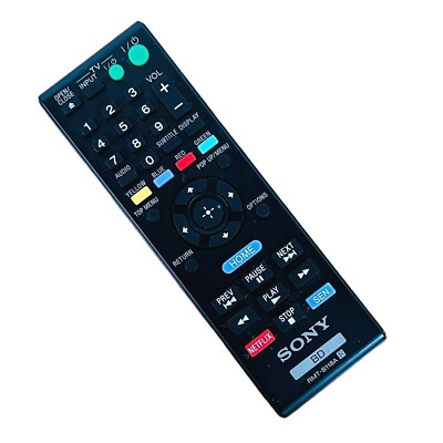 #ad Sony RMT B118A DVD Blu ray Player Remote Control Black Has Been Tested $13.00