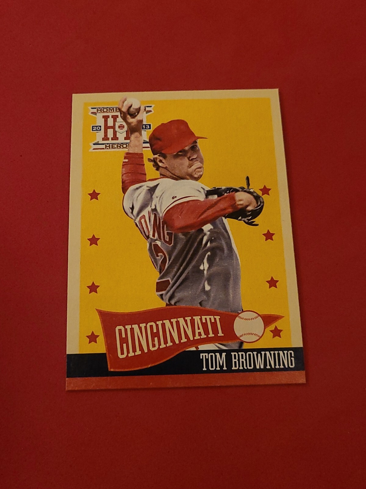 2013 Tom Browning Panini Hometown Heroes #239