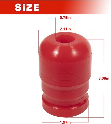 Parachoques delanteros de poliuretano 1-1303 para Jeep Wrangler JK/JKU 2007-2018 (2 piezas) - Imagen 7 de 9