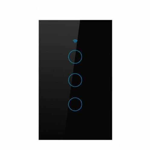 WiFi Smart Wall Switch Touch Lights Panel Timer For Alexa Google APP 1 2 3 Gang - Picture 35 of 38