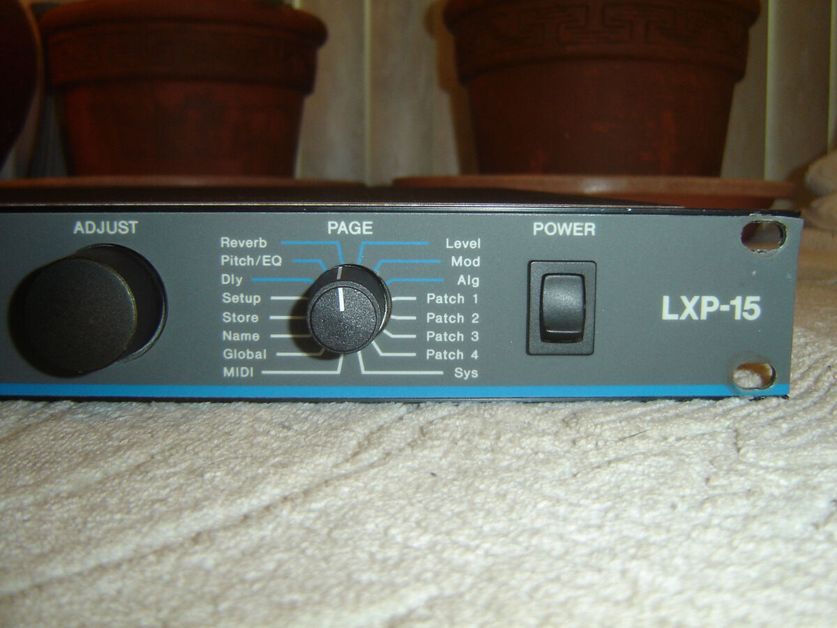 Lexicon LXP-15, Digital Effects Processor, Reverb, Pitch/Eq Lexicon LXP-15, Digital Effects Processor, Reverb, Pitch/Eq