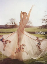 ALEXANDER McQUEEN magazine AD #05 RARE OOP 2005