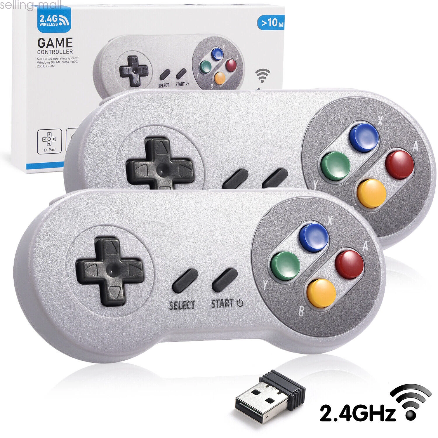 SNES Wireless Bluetooth Controller