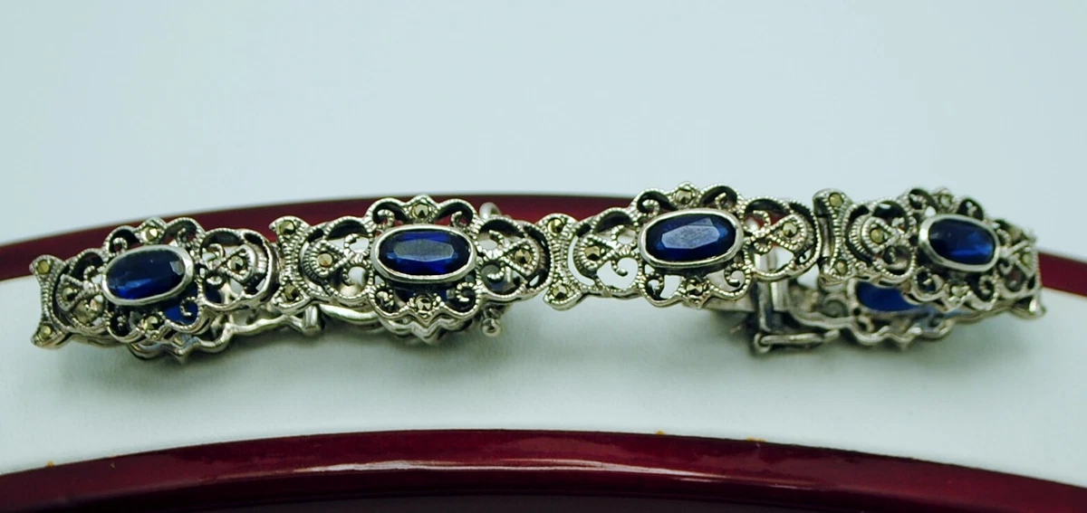 Blue stone bracelet clearance designs