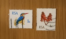 Complete RSA / South Africa used stamp set: 1961 definitives