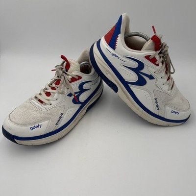 Gravity Defyer Energiya White Blue Red Men's Shoes Size 11 Wide TB9037MWU-W